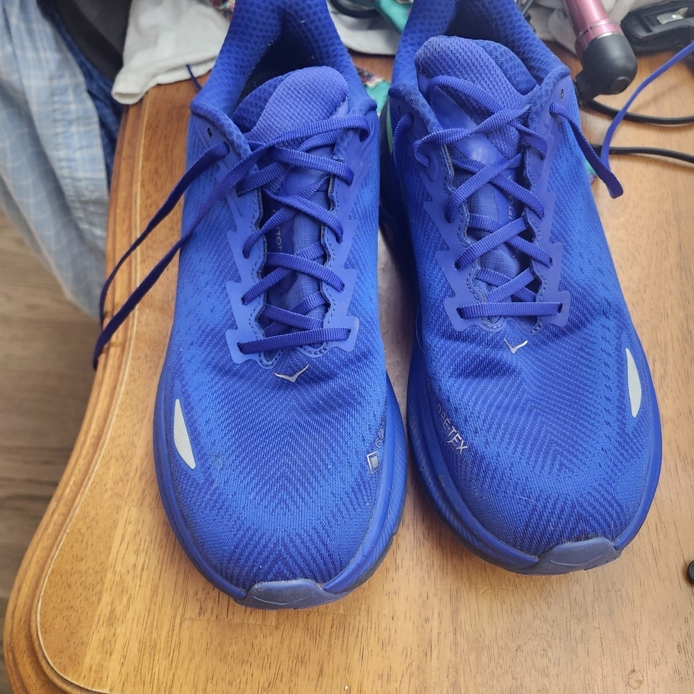 Hoka Men's Vibrant Blue Athletic Shoes